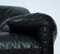 Vintage Italian Black Brown Leather Maralunga Sofa by Vico Magistretti for Cassina, Image 20