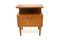 Swedish Modern Elm Bedside Table from Bodafors, 1940s, Image 5