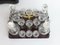 French Napoleon III Tantalus with Crystal Glassware, Image 2