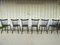 Vintage Black Lacquered Chairs, Set of 6, Image 6