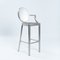 Taburete de bar Kong One Arm de aluminio de Philippe Starck, Imagen 1