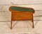 Shoe Shine Stool in Beech and Imitation Leather, 1960s, Image 13