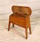 Shoe Shine Stool in Beech and Imitation Leather, 1960s, Image 8