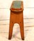 Shoe Shine Stool in Beech and Imitation Leather, 1960s, Image 11