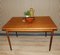 Mid-Century Teak Extendable Dining Table with Tapered Legs, 1960s, Image 10