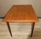 Mid-Century Teak Extendable Dining Table with Tapered Legs, 1960s, Image 2