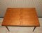 Mid-Century Teak Extendable Dining Table with Tapered Legs, 1960s, Image 5
