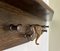 Dark Wood Wall Mounted Coat Rack with Carved Elephant Head, 1970s, Image 4