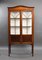 Mueble de porcelana eduardiano de caoba pintada a mano, década de 1900, Imagen 2