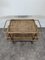 Rattan Rolling Trolley, 1960s 3