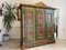 Mueble Voglauer pintado a mano en verde, década de 1800, Imagen 3