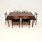 Vintage Danish Dining Table and Chairs by Johannes Andersen for Christian Linneberg, 1960, Set of 7, Image 2