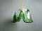 Vintage Murano Glass Pendant Light in the style of Mazzega, 1960s 8