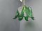Vintage Murano Glass Pendant Light in the style of Mazzega, 1960s 7