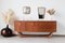 Enfilade Beautility Vintage en Teck, 1960s 18