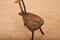 Wooden 3-Legged Stool with Backrest 8