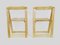 Vintage Folding Chairs in Light Wood in the style of Aldo Jacober, 1970s 10