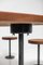 Swiss Table with 8 Matching Stools, Set of 9 5