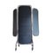 Chrome Tubular 3-Way Mirror from Gispen 4