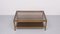 Vintage French Smoked Glass Coffee Table, 1980 4