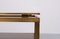 Vintage French Smoked Glass Coffee Table, 1980 2