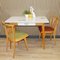 Table de Cuisine avec Tiroir en Bois de Formica, 1950s 7
