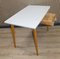 Table de Cuisine avec Tiroir en Bois de Formica, 1950s 3