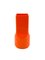 Space Age Orange Ceramic Vase by Studio Opi for Gabbianelli, Italy, 1960s 9