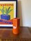 Space Age Orange Ceramic Vase by Studio Opi for Gabbianelli, Italy, 1960s 6