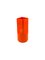 Space Age Orange Ceramic Vase by Studio Opi for Gabbianelli, Italy, 1960s 5