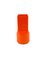Space Age Orange Ceramic Vase by Studio Opi for Gabbianelli, Italy, 1960s 1