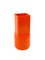 Space Age Orange Ceramic Vase by Studio Opi for Gabbianelli, Italy, 1960s 3
