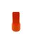 Space Age Orange Ceramic Vase by Studio Opi for Gabbianelli, Italy, 1960s 10