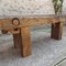 Tripod Oak Coffee Table 12