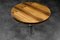 Vintage German Round Rosewood Coffee Table from Ilse Möbel, 1970s 10