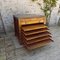 Mueble de roble con cajones y estantes deslizantes, siglo XX, Imagen 3