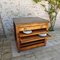 Mueble de roble con cajones y estantes deslizantes, siglo XX, Imagen 24