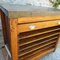 Mueble de roble con cajones y estantes deslizantes, siglo XX, Imagen 13