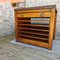 Mueble de roble con cajones y estantes deslizantes, siglo XX, Imagen 5