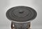 Antique French Cast Iron Laundry Stove with Five Sad Irons, Image 4