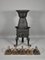 Antique French Cast Iron Laundry Stove with Five Sad Irons, Image 15