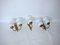 Mid-Century Wall Lamps, 1960s, Set of 3 7