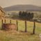 Landscape, 1935, Small Oil on Board, Framed 9