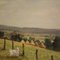 Landscape, 1935, Small Oil on Board, Framed 7