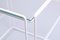 Space Age White Rectangular Side Table, 1970s, Image 8