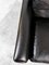 Vintage Model 64 Two-Seater Sofa in Original Black Leather by Georg Thams for Vejen Polstermøbelfabrik, 1960s, Image 6