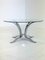 Mid-Century Modern Coffee Table in Glass with Chrome Frame 7