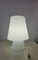 Swirl Murano Glass Mushroom Table Lamp, 1970s 1
