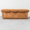 3-Seater Sofa in Brown Fabric, 1970s, Image 6