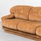 3-Seater Sofa in Brown Fabric, 1970s, Image 8
